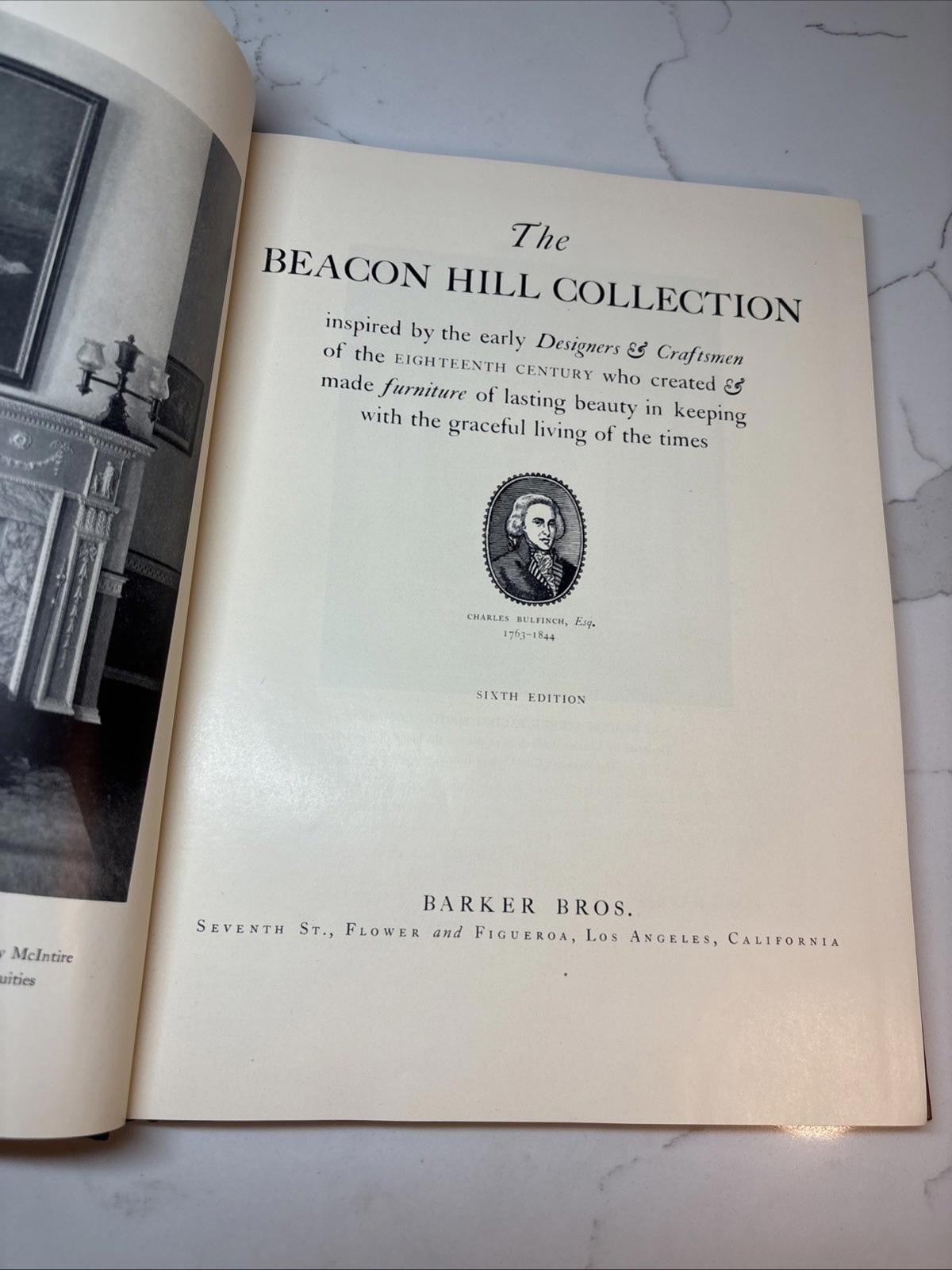 The Beacon Hill Collection as Shown in Beacon Hill Galleries Barker Bros 6th Ed