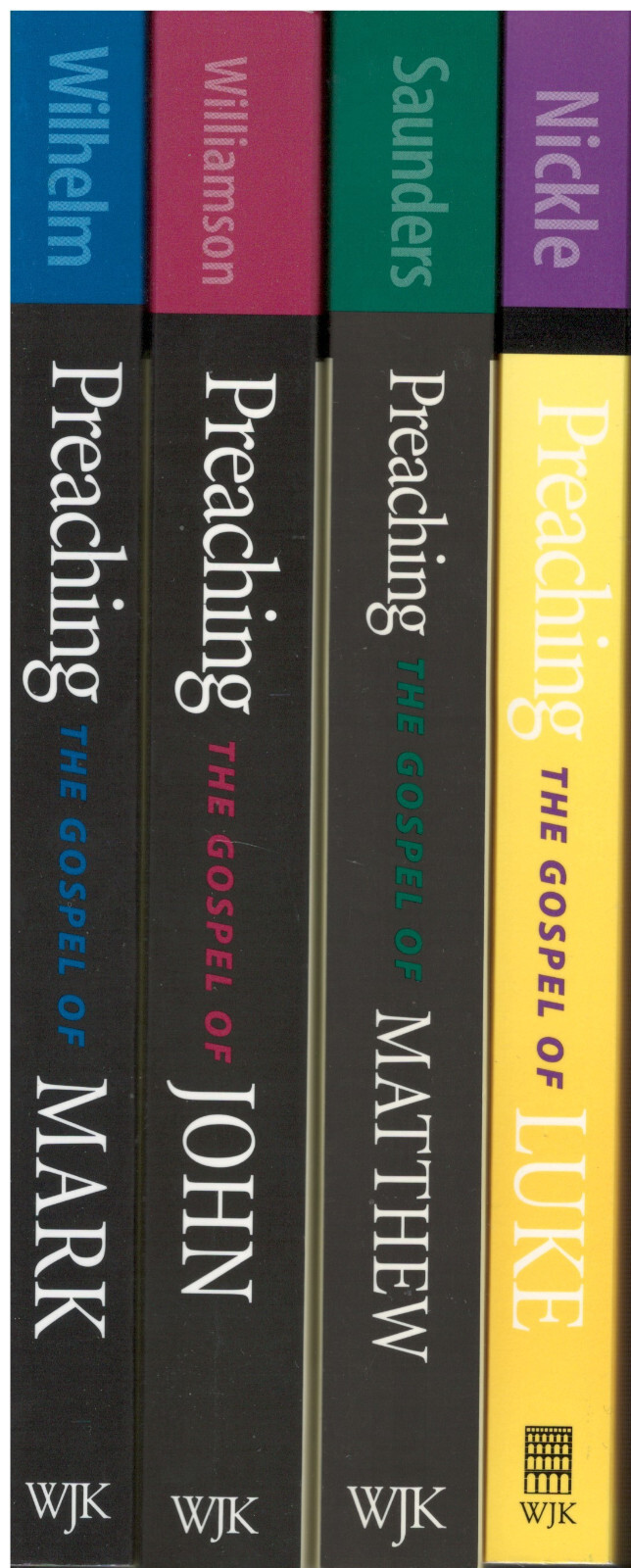 4 Books – Preaching the Gospel of John, Mark, Matthew & Luke – Brand New Set