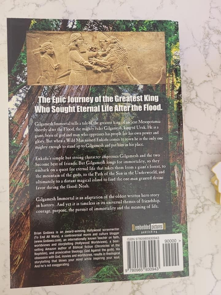 Beautiful CHRONICLES OF THE NEPHILIM Gilgamesh Immortal Brian Godawa New Book 3