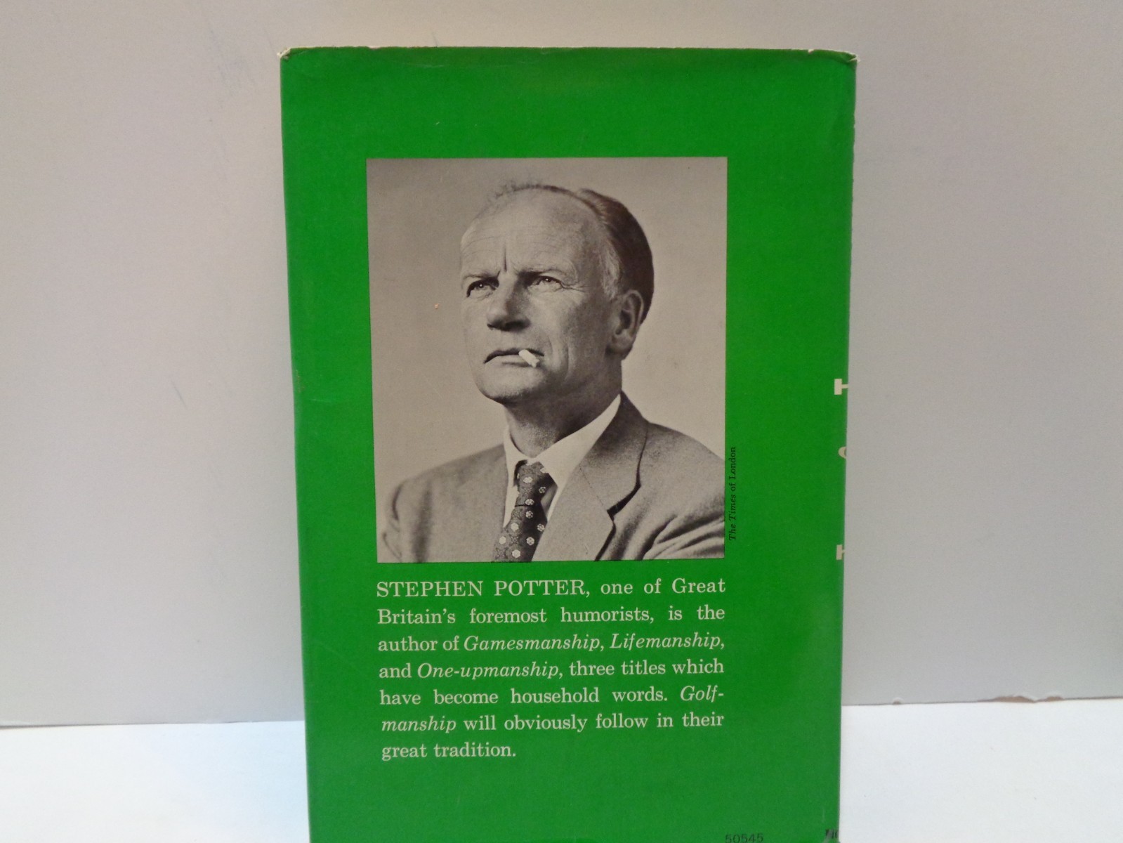 „Golfmanship“ By Stephen Potter 1968 First Edition Hardcover. Witty, Urbane.