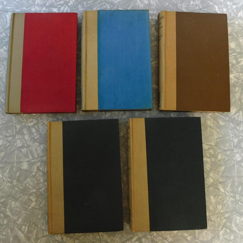 History of English Drama 1660-1850 by Allardyce Nicoll 1929/1940 HC 5 Volume Set
