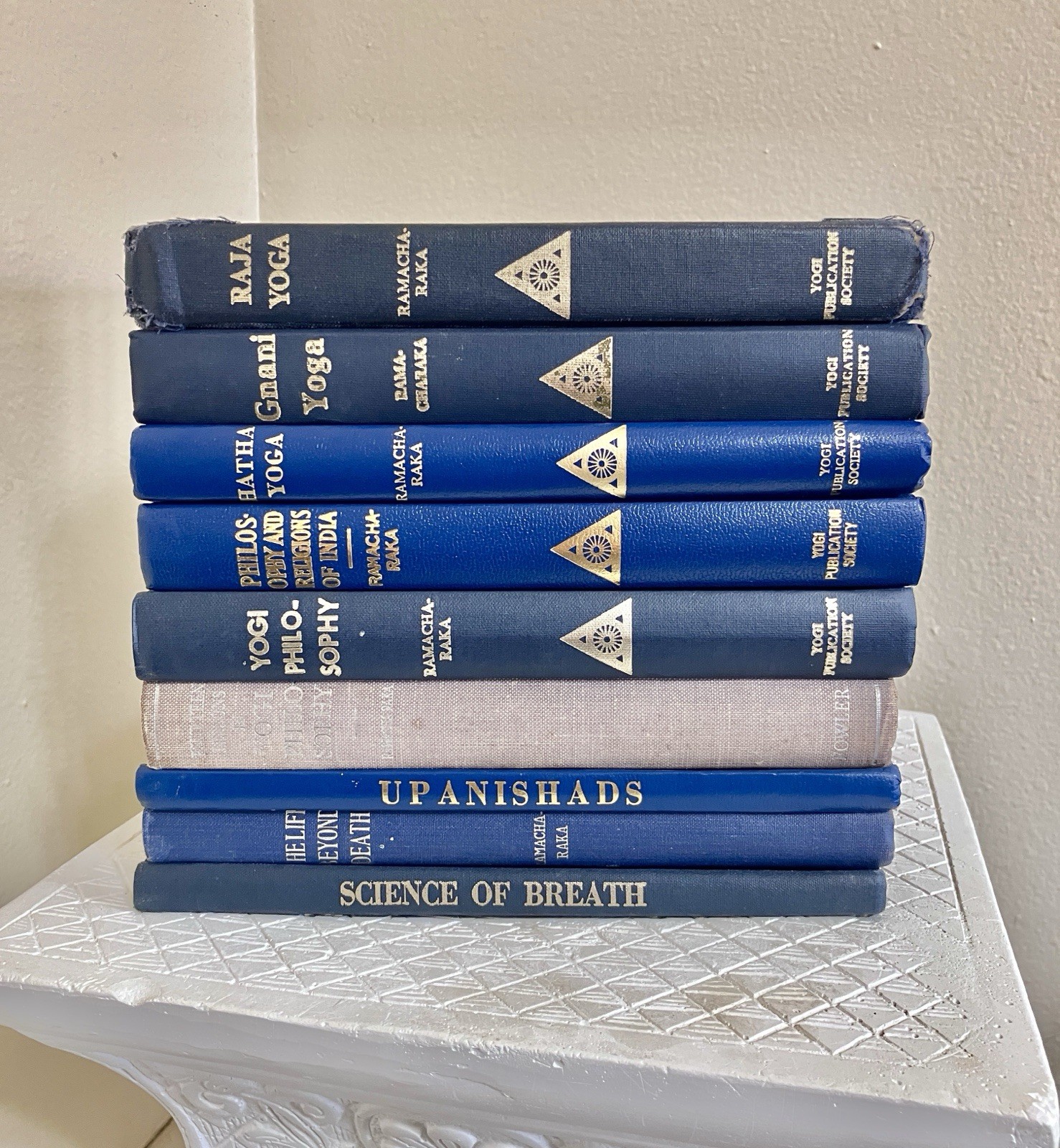 Yogi Ramacharaka 9 Book Lot Occult Metaphysical Hardcover Rare Vintage Raja Yoga