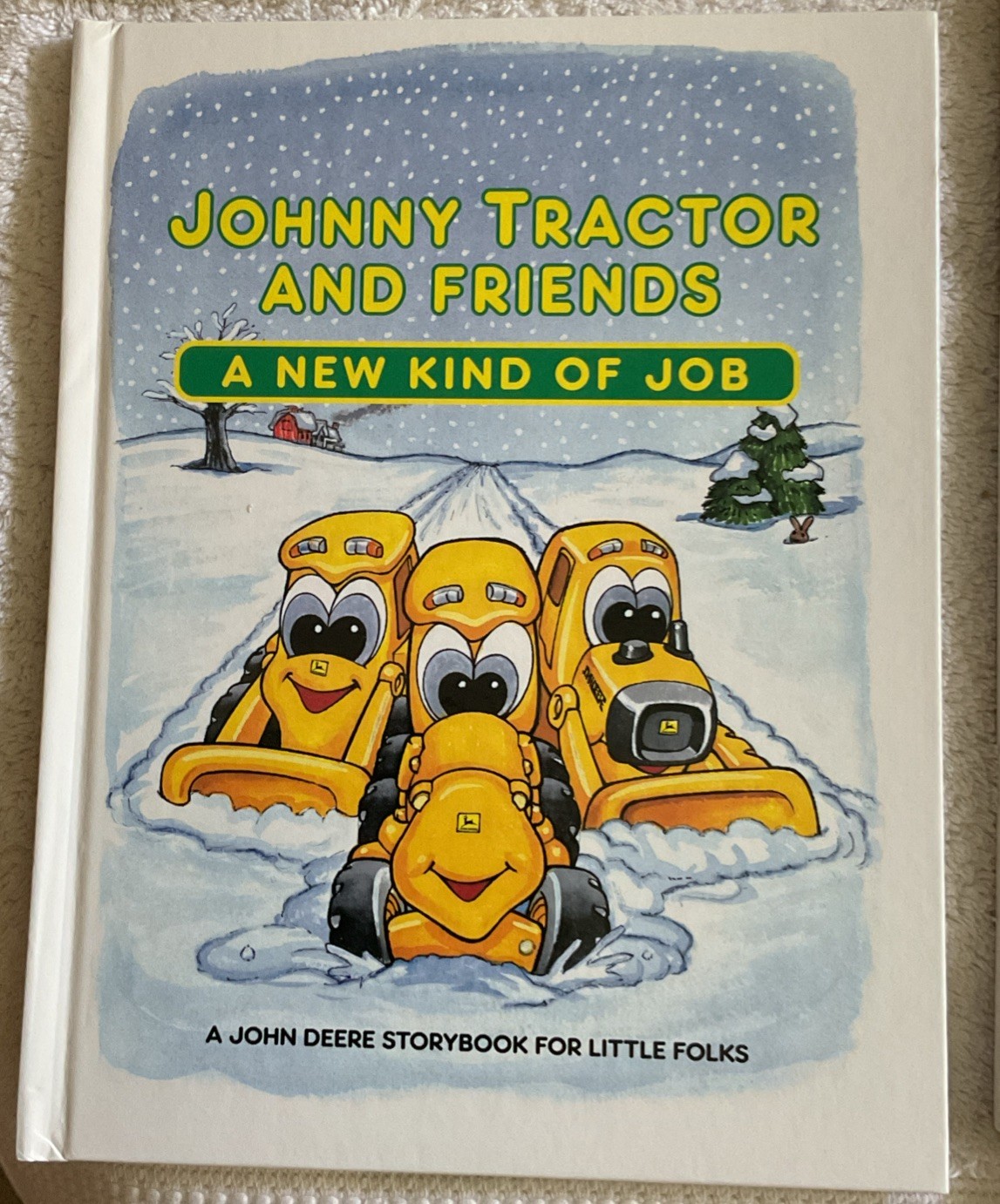 7 John Deere STORYBOOK FOR LITTLE FOLKS Books Johnny Tractor CORNY CORNPICKER ++