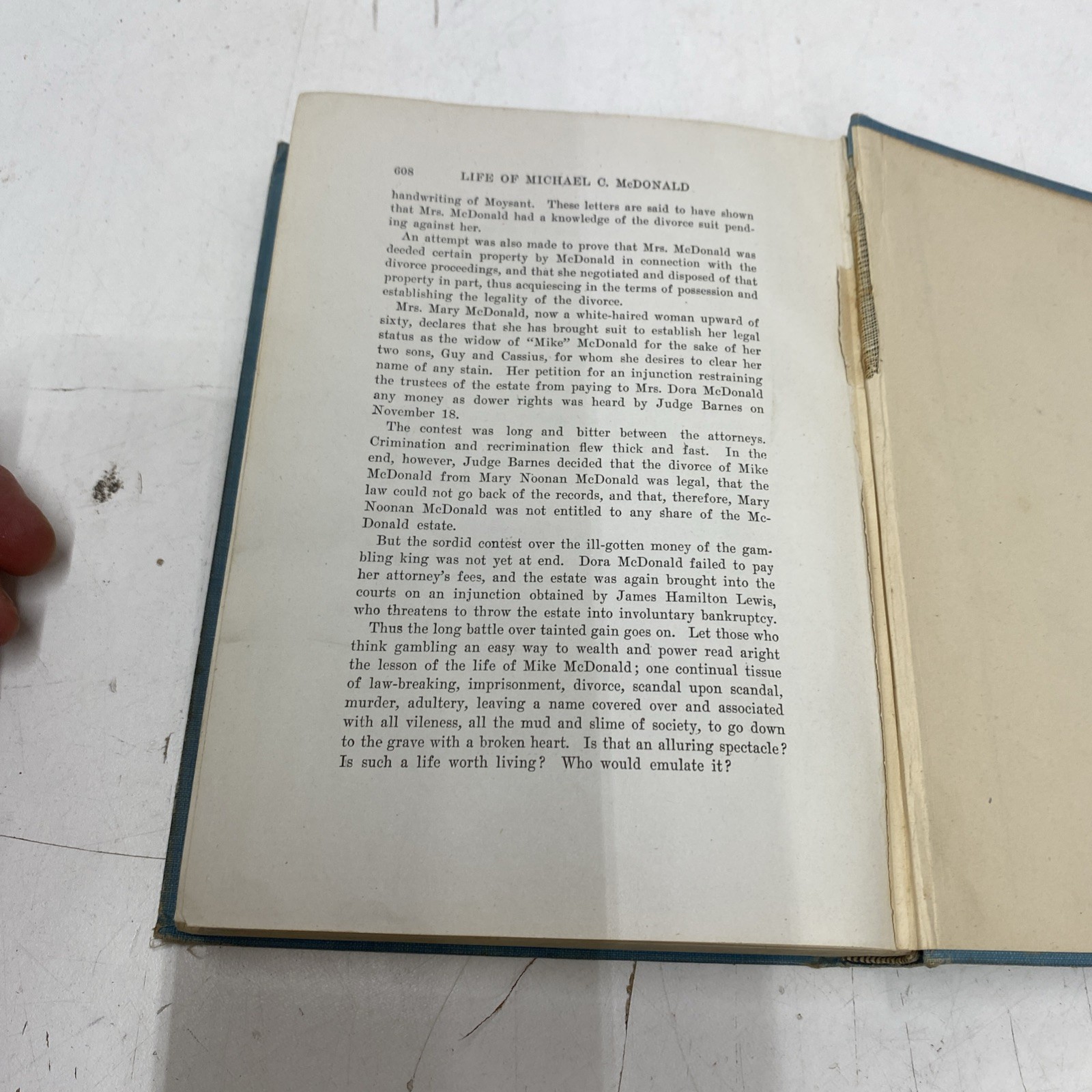 20 Years A Detective in The Wickedest City In The World Wooldridge 1908 First Ed