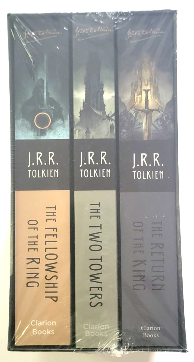 The Lord of the Rings Box Set 3 Book Paperback J.R.R Tolken Brand New Sealed