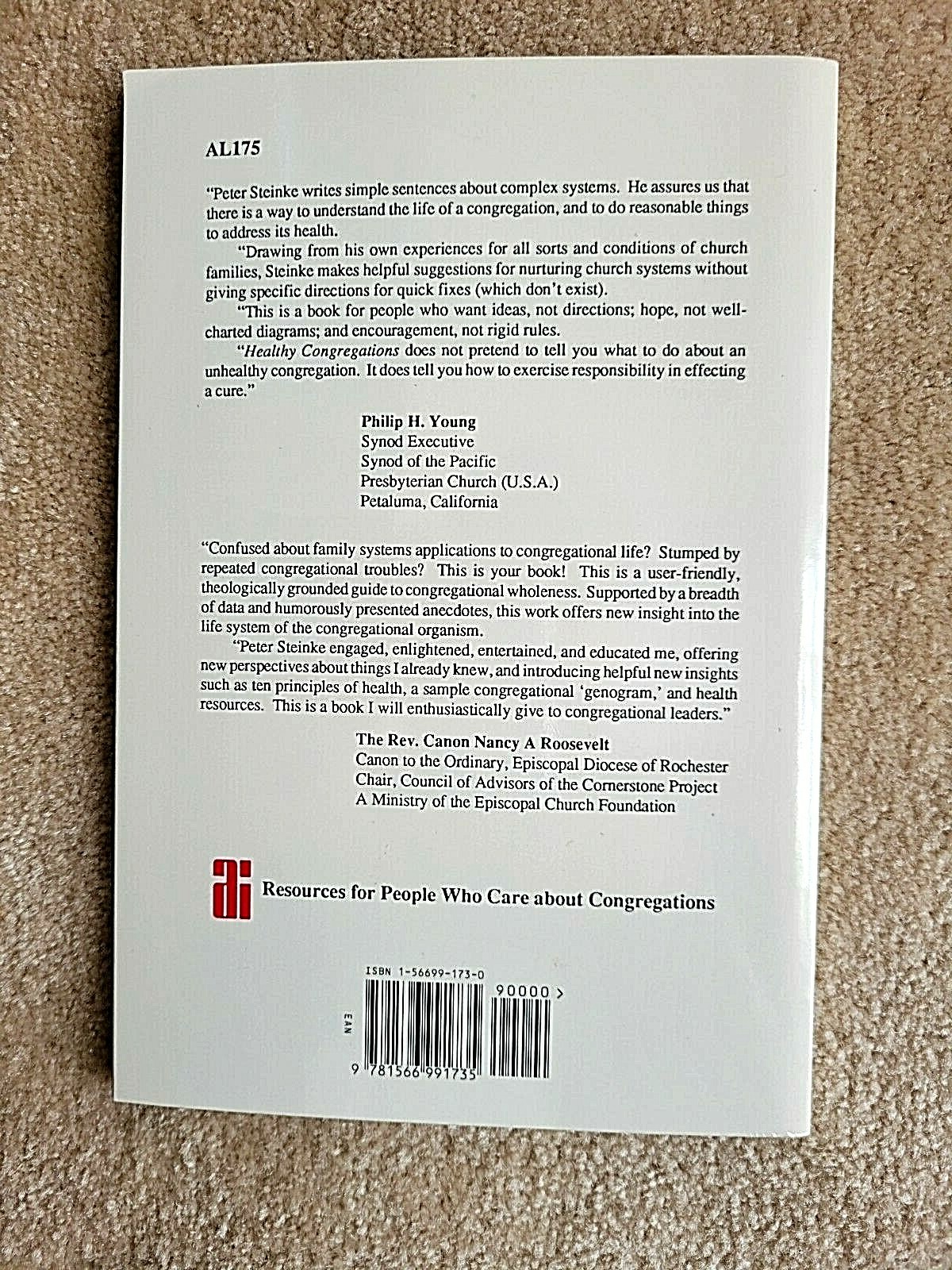 Healthy Congregations: A Systems Approach by Peter L. Steinke (Paperback, 1996)