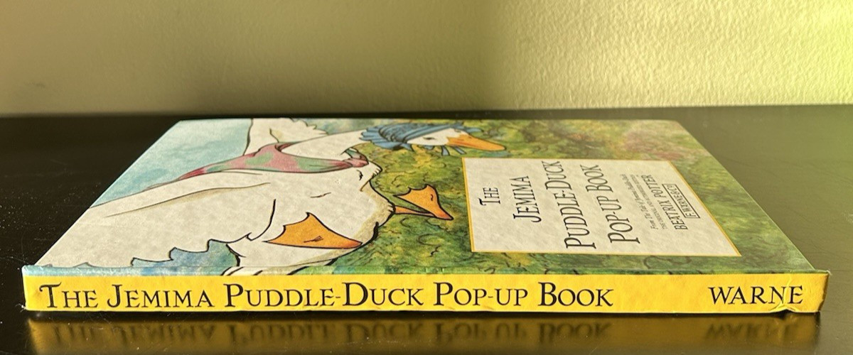Beatrix Potter THE JEMIMA PUDDLE DUCK POP-UP BOOK Colin Twinn Frederick Warne