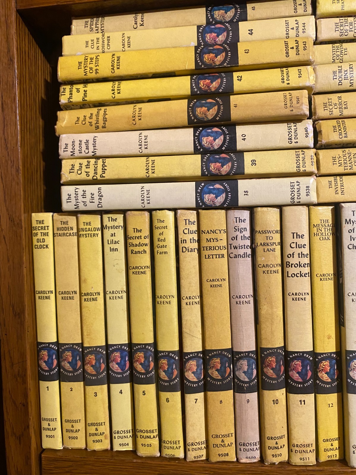 Nancy Drew Complete Set 1–64 (Includes 1–56) Matte & Paperback