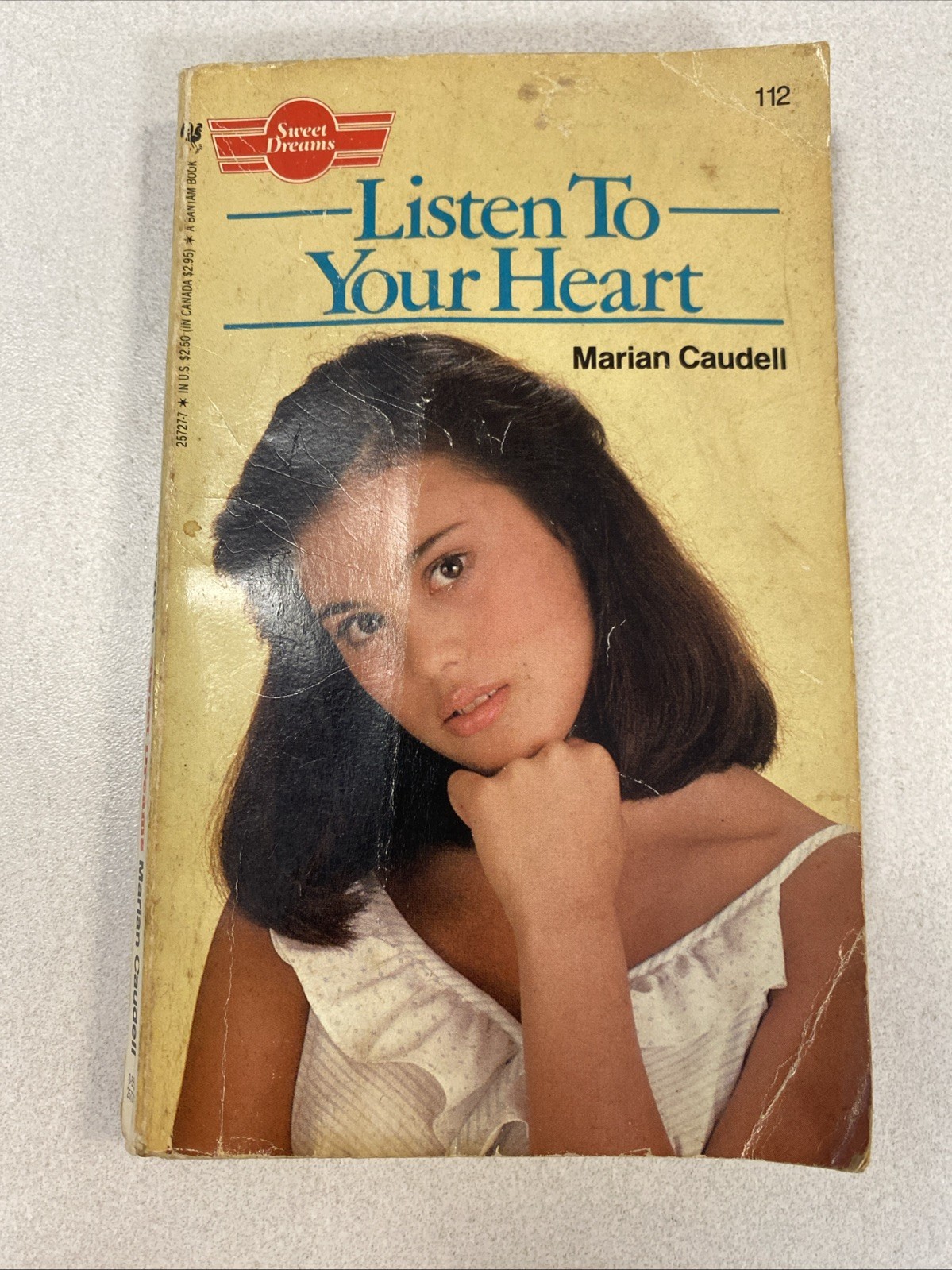 Lot of 2 Vintage SWEET DREAMS Teen Romance Novels 1980s Young Adult PB Books