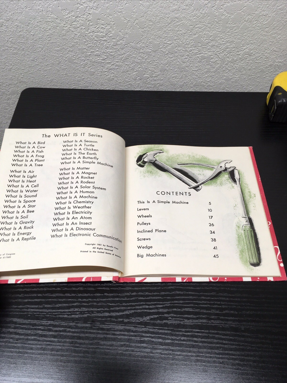 What Is A Simple Machine; Gene Darby 1961 Illustrated (Friedl) Ex-Libris