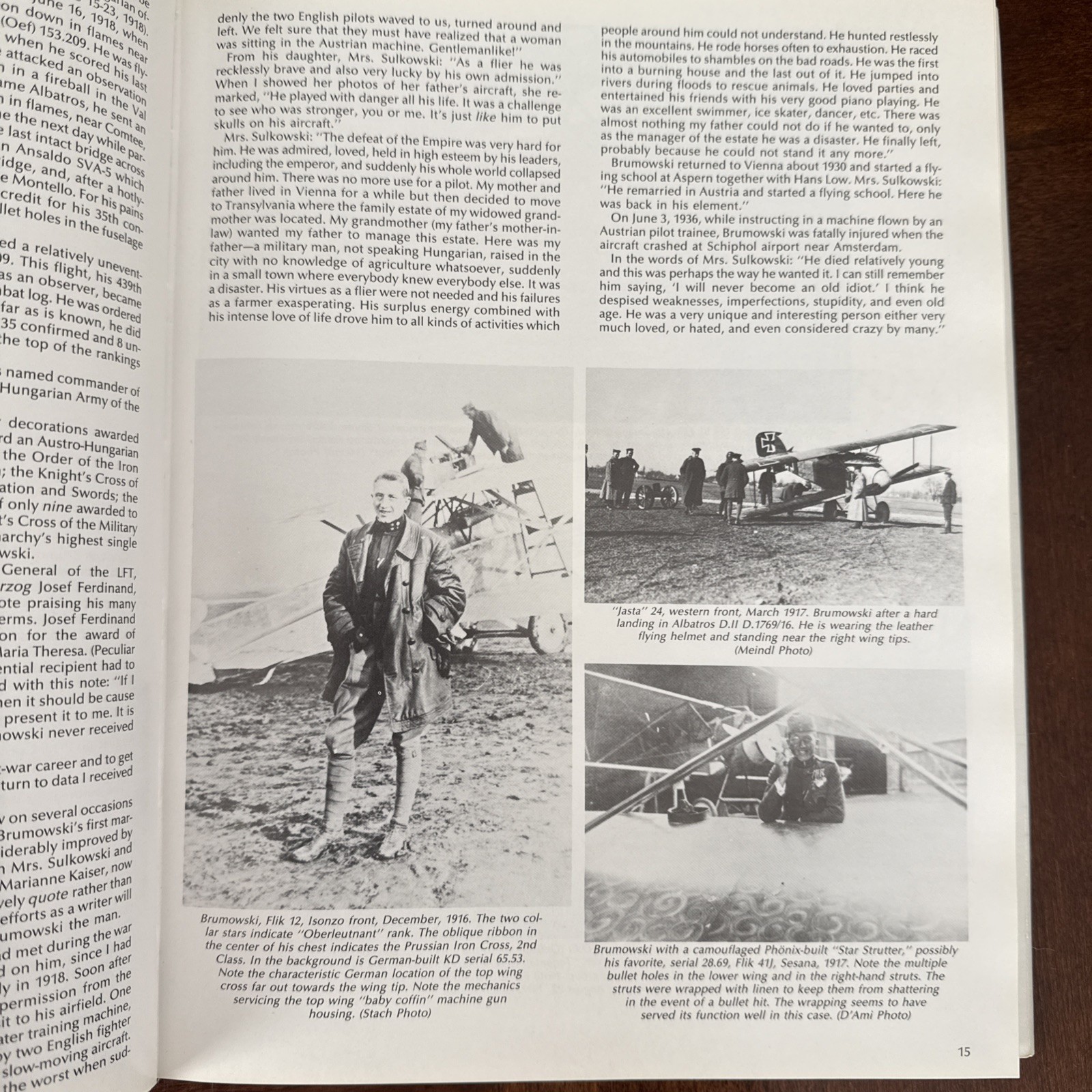 WW1 Air Aces of the Austro-Hungarian Empire 1914-1918 O’Conner 1986 1st Ed