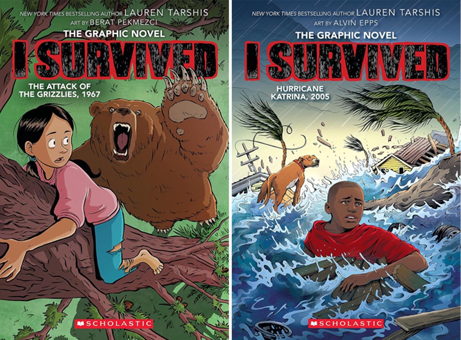 I Survived Graphix 1-12 Books Set by Lauren Tarshis NEW Paperback Set