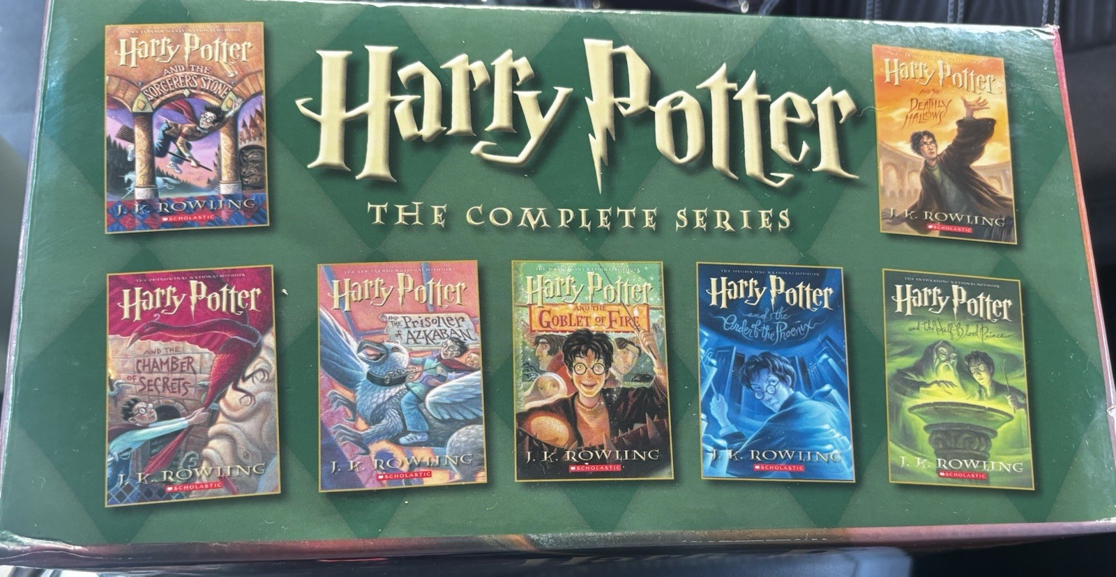 Harry Potter Paperback Boxset #1-7 by J. K. Rowling (2009, Hardcover)
