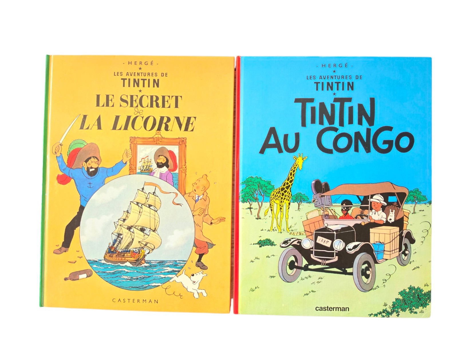 (10) Tintin Au Congo: (Les Aventures de Tintin) (French), Herge, 1974 Hardcover