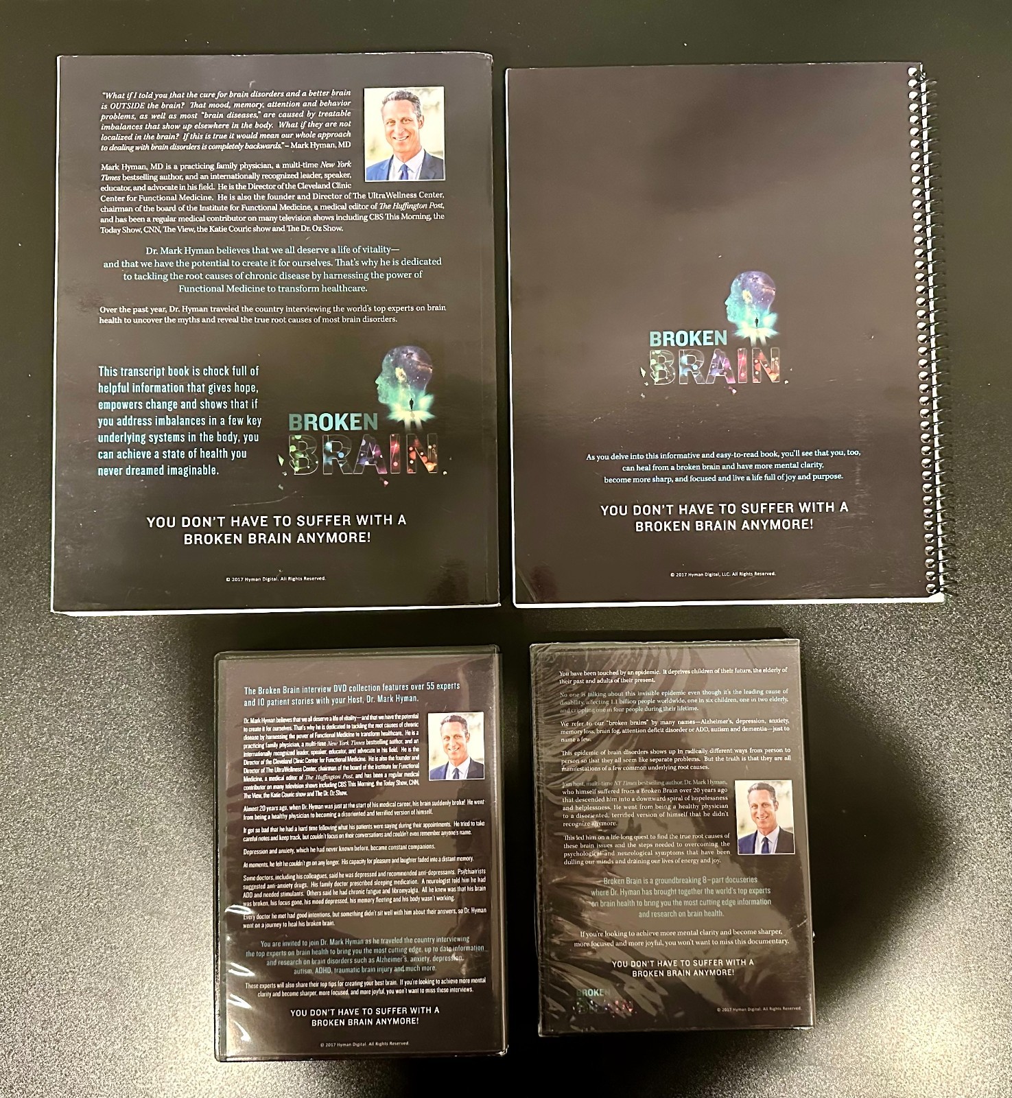 Dr. Mark Hyman – Broken Brain Expert Interviews DVD, Workbook, Transcripts, Etc