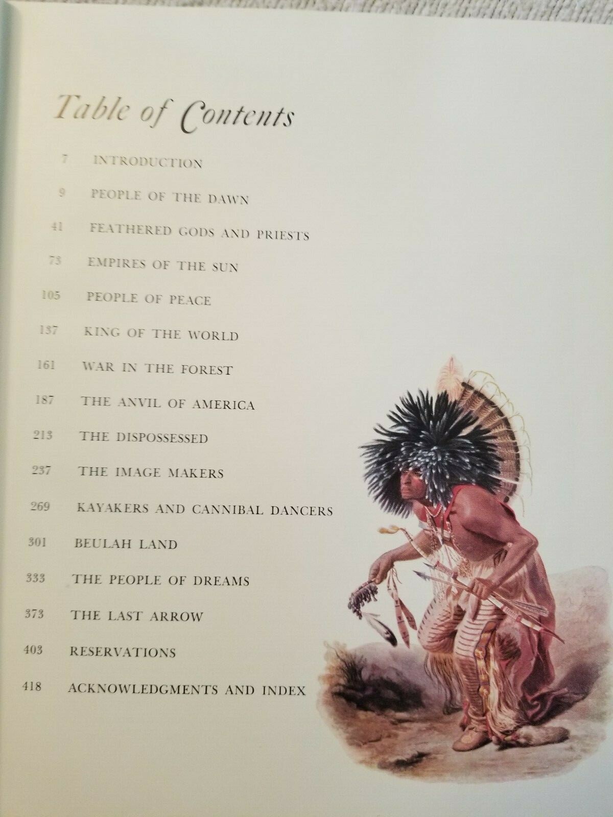 The American Heritage Book of Indians / Hardcover / 1961 1st.ED. / 424 Pages