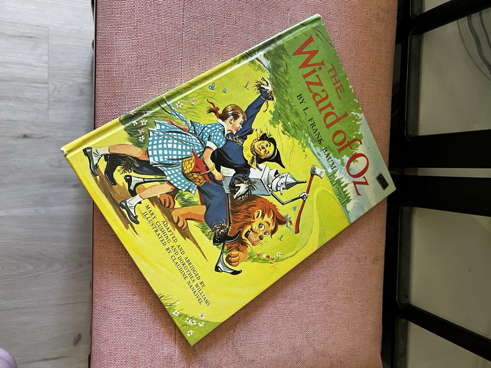Lot of 6 Vintage Hardcover Illustrated Children’s Books, Curious George, Oz