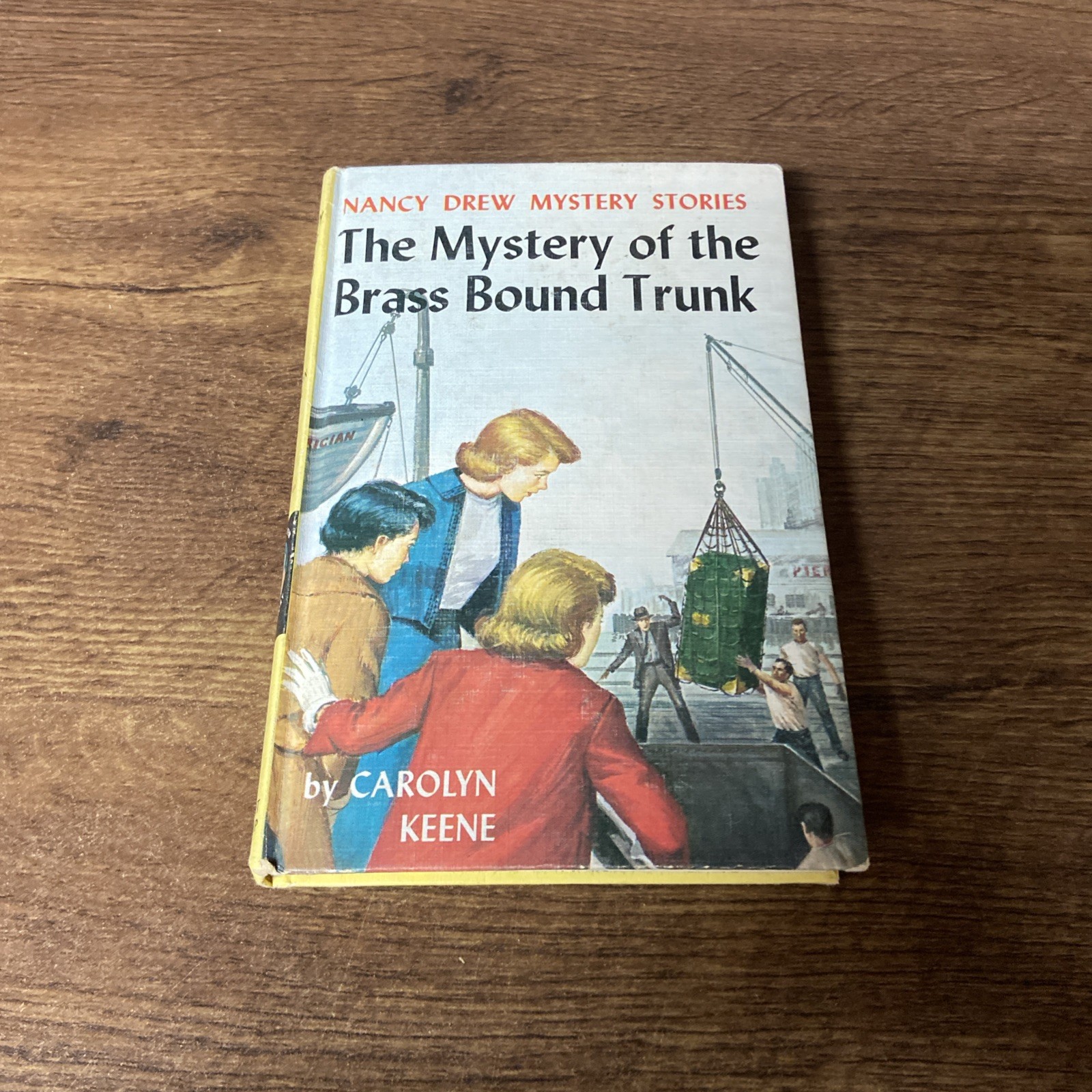 Lot of 4 Nancy Drew Mystery Carolyn Keene Matte HC Blue End Pages VG