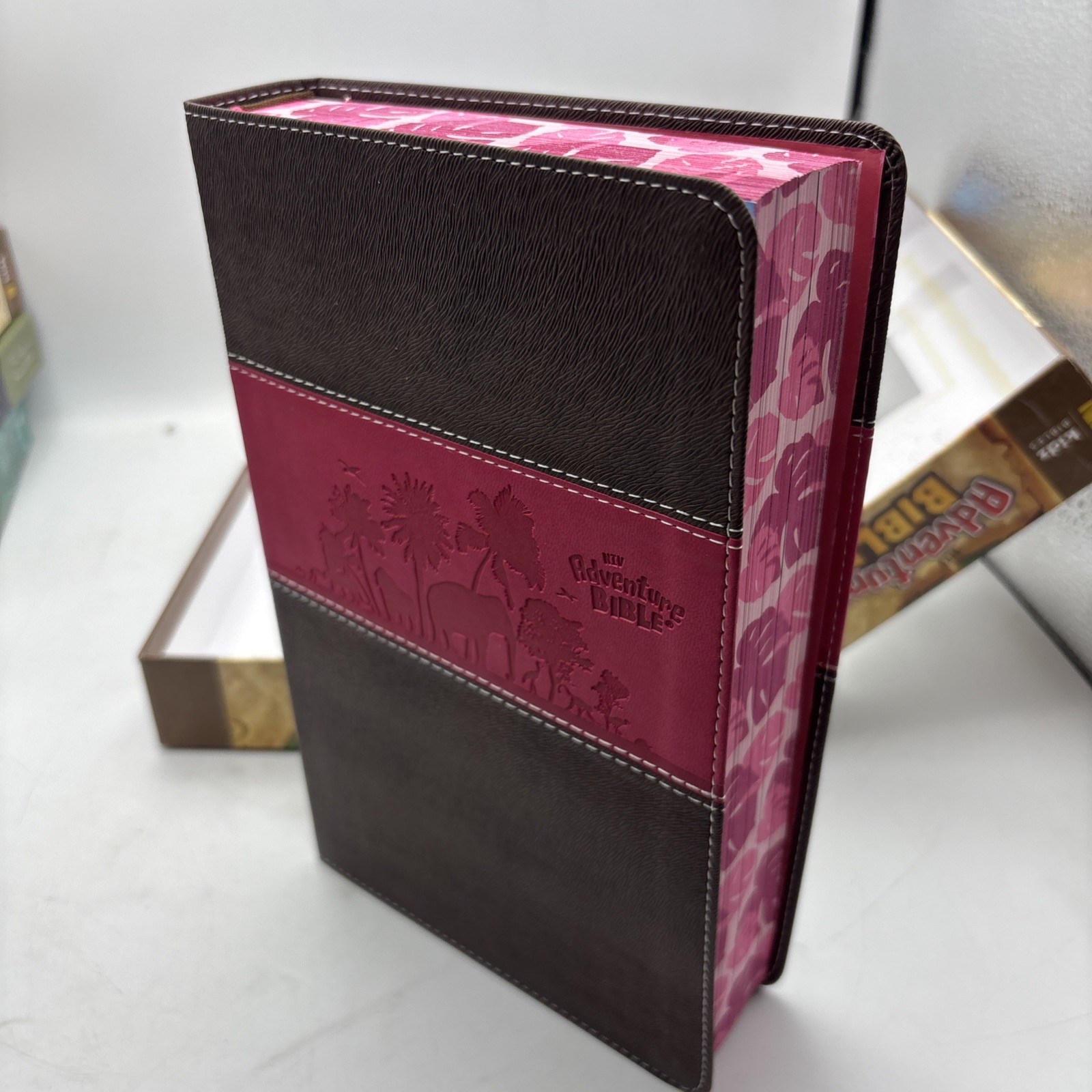 NIV Adventure Bible by Zondervan Staff (2013, Leather)