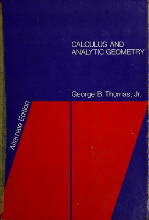 Calculus and Analytic Geometry Addison Wesley