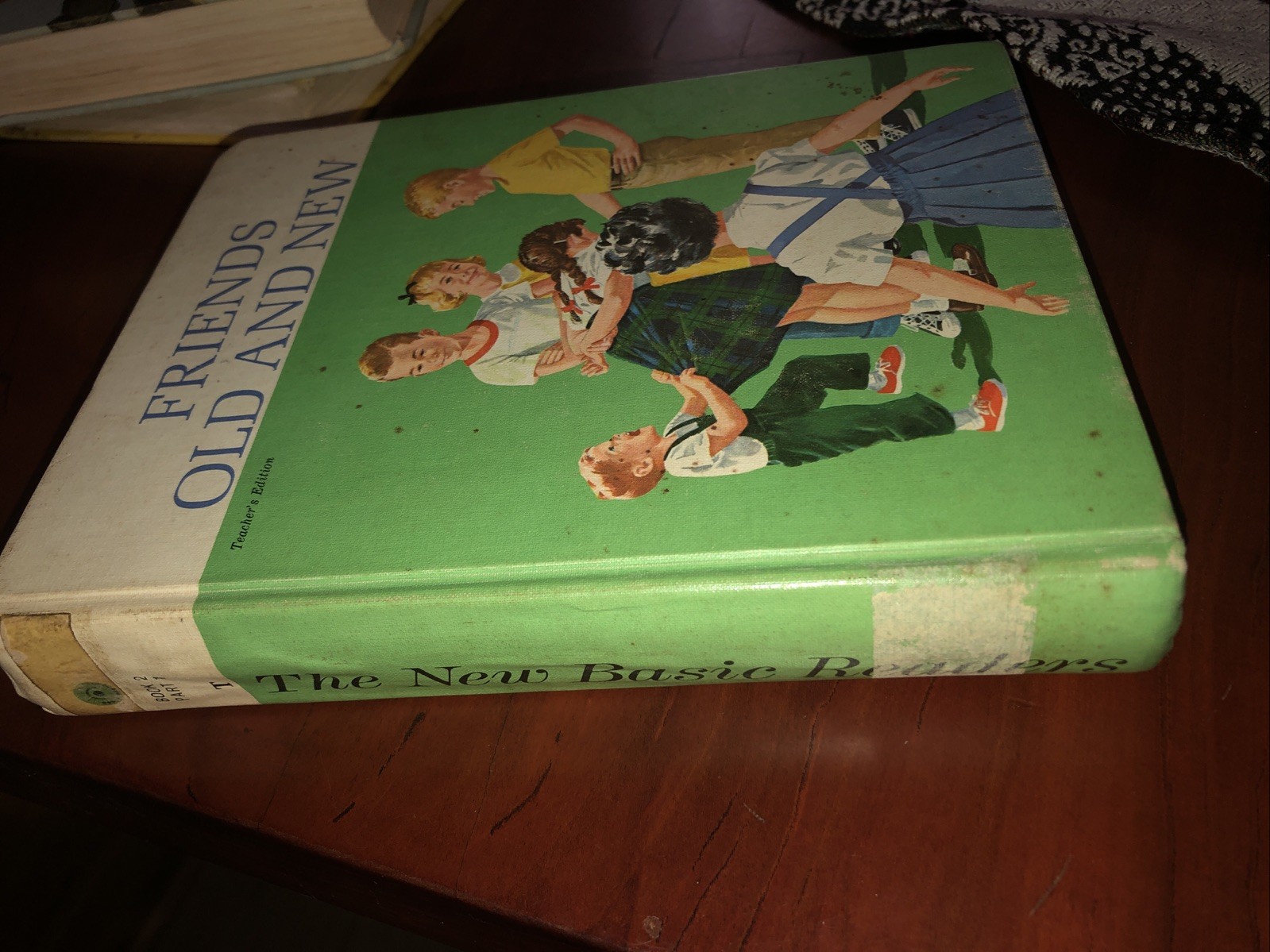 Friends Old and New Vintage Reader 1963 Nancy Susan Jack Bob Learning to Read