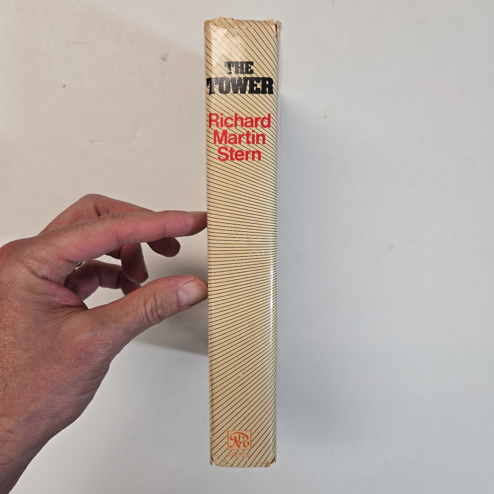 The Tower by Richard Martin Stern 1973 First Edition Hardcover Dust Jacket