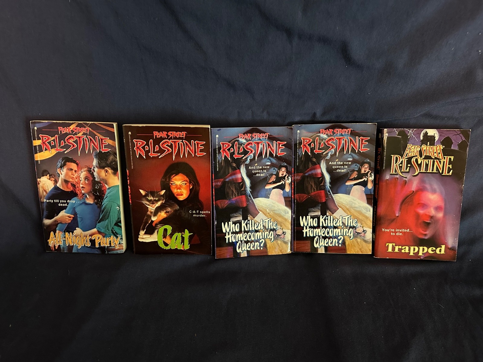 R L Stine Fear Street Books