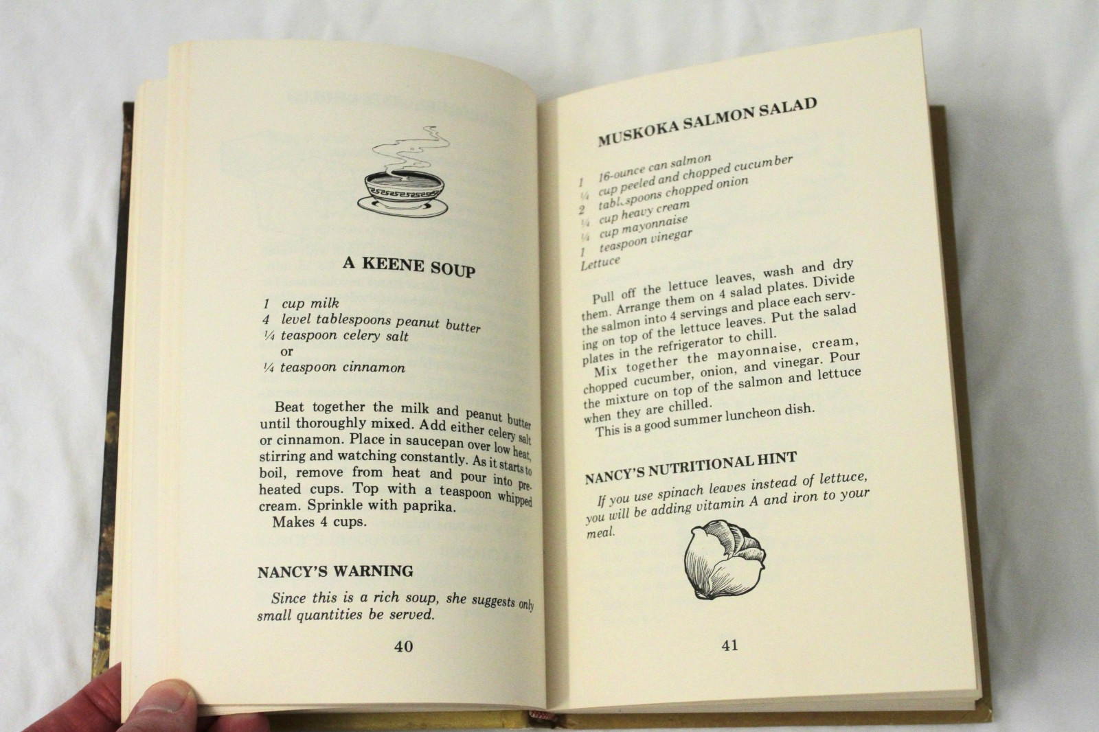 The Nancy Drew Cookbook: Clues to Good Cooking by Carolyn Keene (1976, HC)