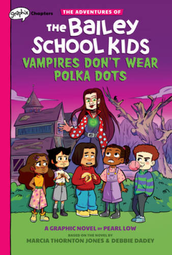 Vampires Don’t Wear Polka Dots: A Graphix Chapters Book (The Adventu – VERY GOOD
