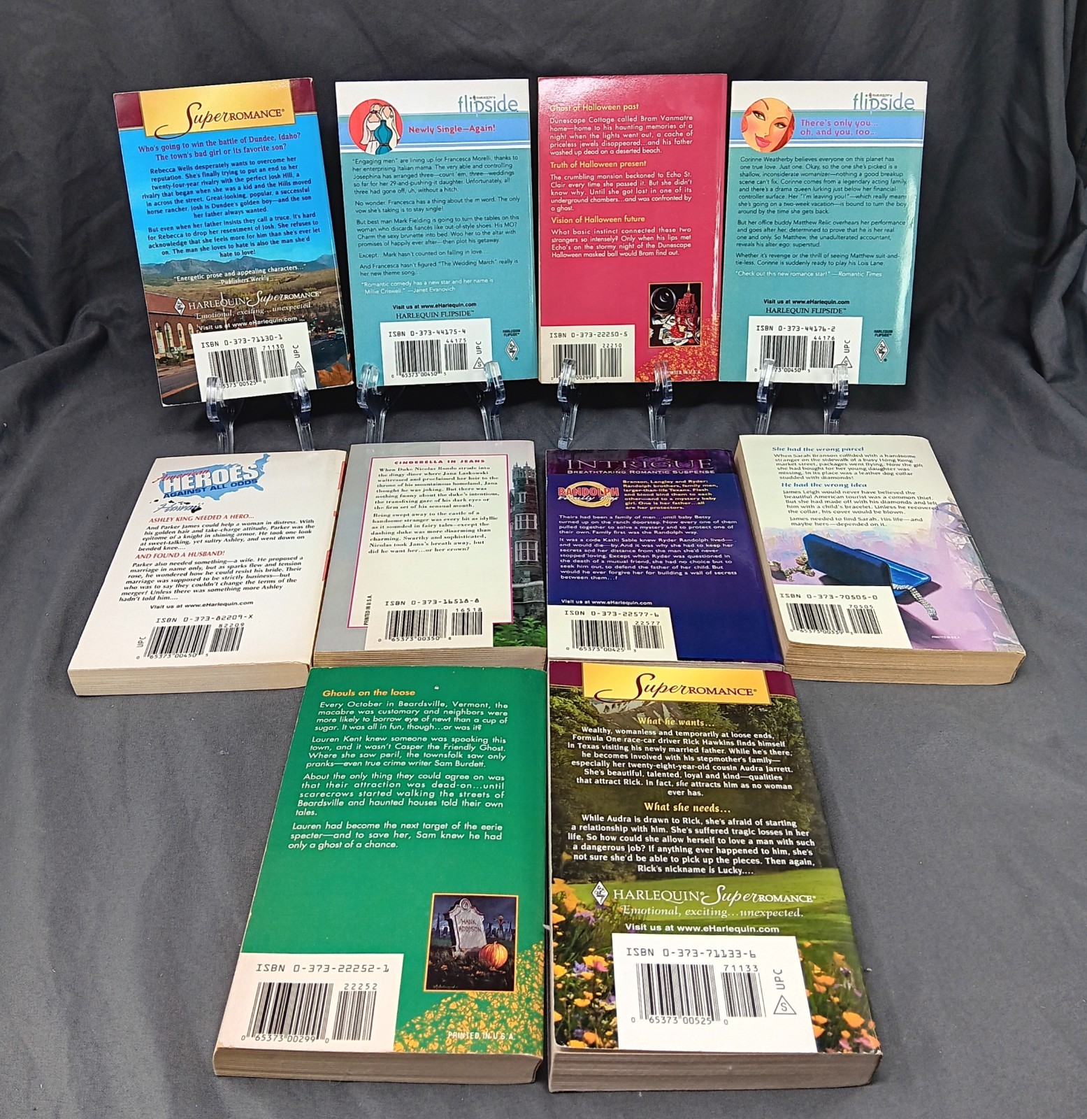 Huge Romance Paperback Lot 52 Books Harlequin Silhouette Dailey Novak Mixed PB
