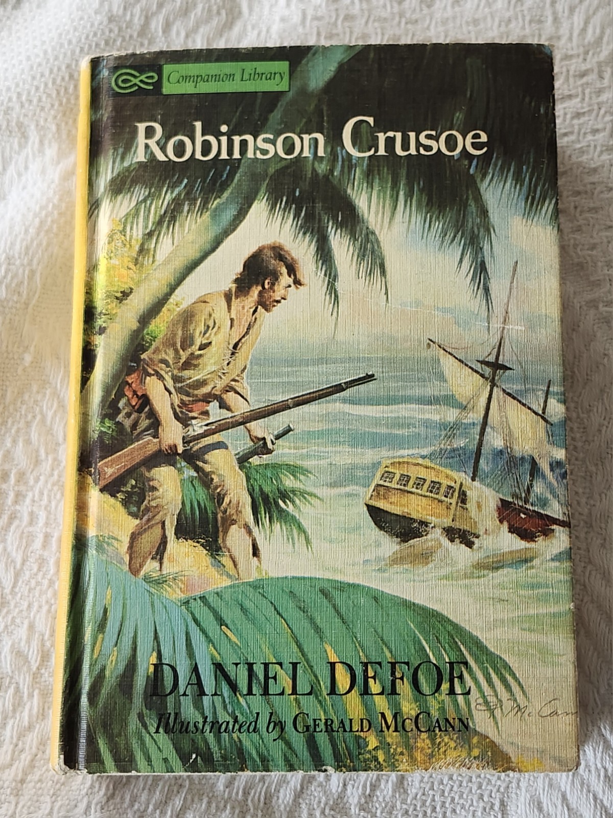 2 Vintage 1960’s Companion Library 2-in-1 Book Hard Back Children’s Classics LOT