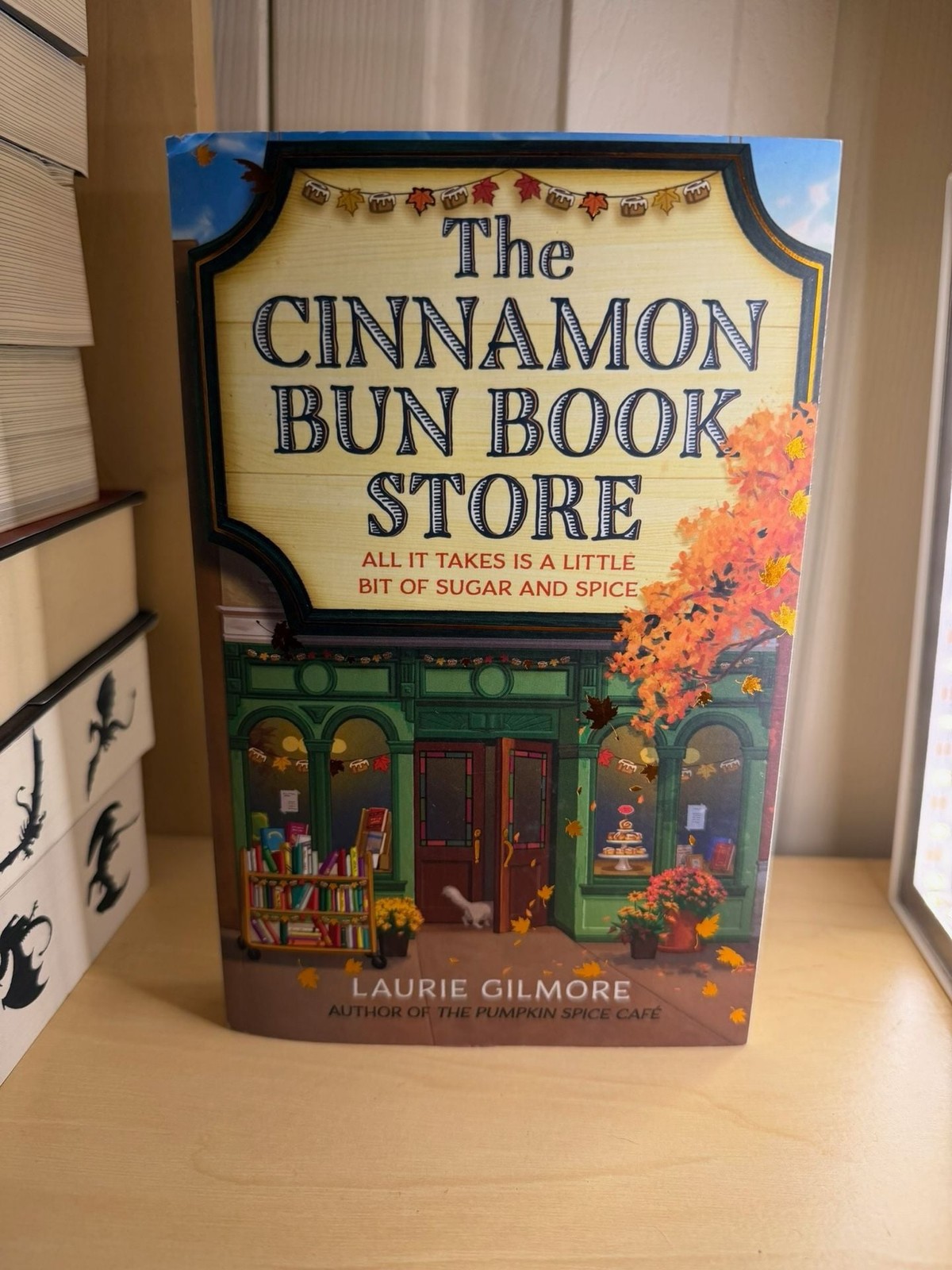 The Pumpkin Spice Café and The Cinnamon Bun Book Store by Laurie Gilmore Set