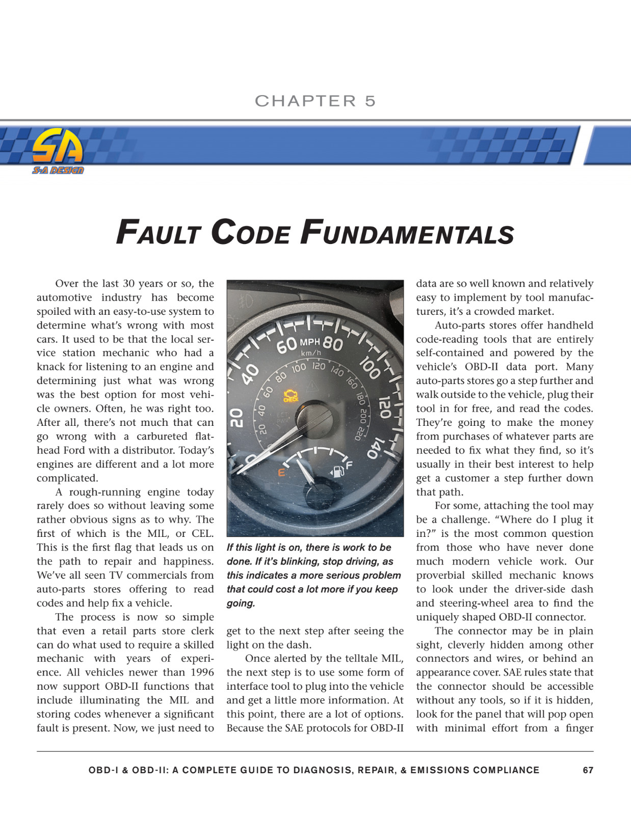 SA532 OBD-I & OBD-II A Complete Guide to Diagnosis Repair & Emissions Compliance