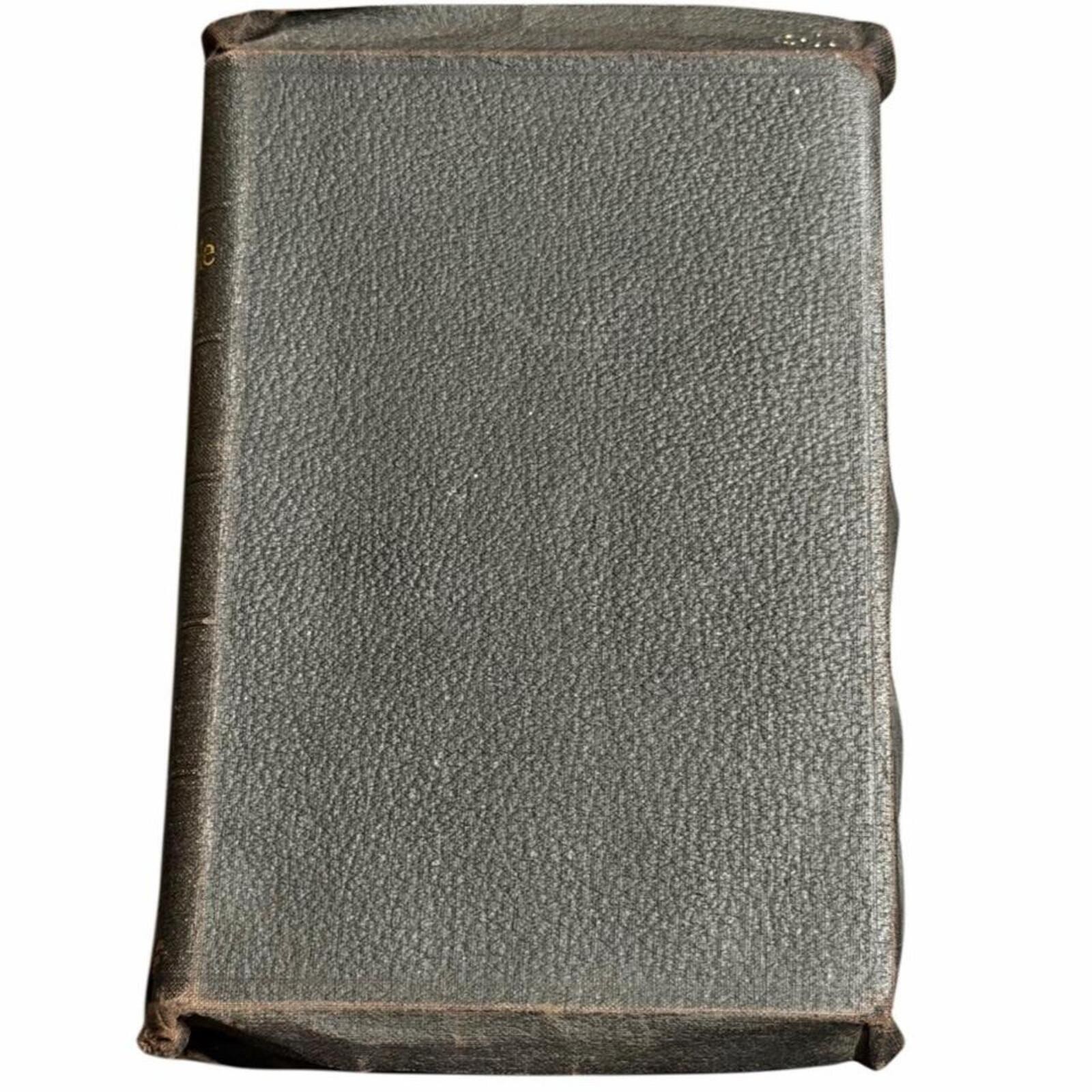 Antique 1897 The Oxford Self-Pronouncing Bible S.S. Teaching Edition