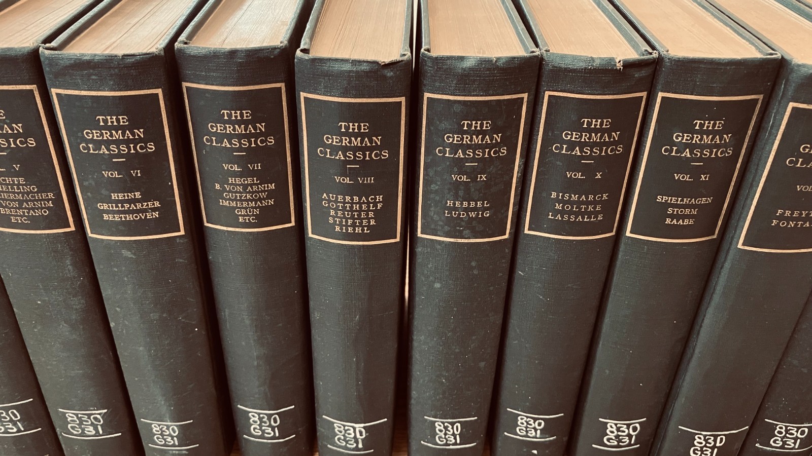 The German Classics: Masterpieces of German Literature, 20 Vol. 1913 Complete