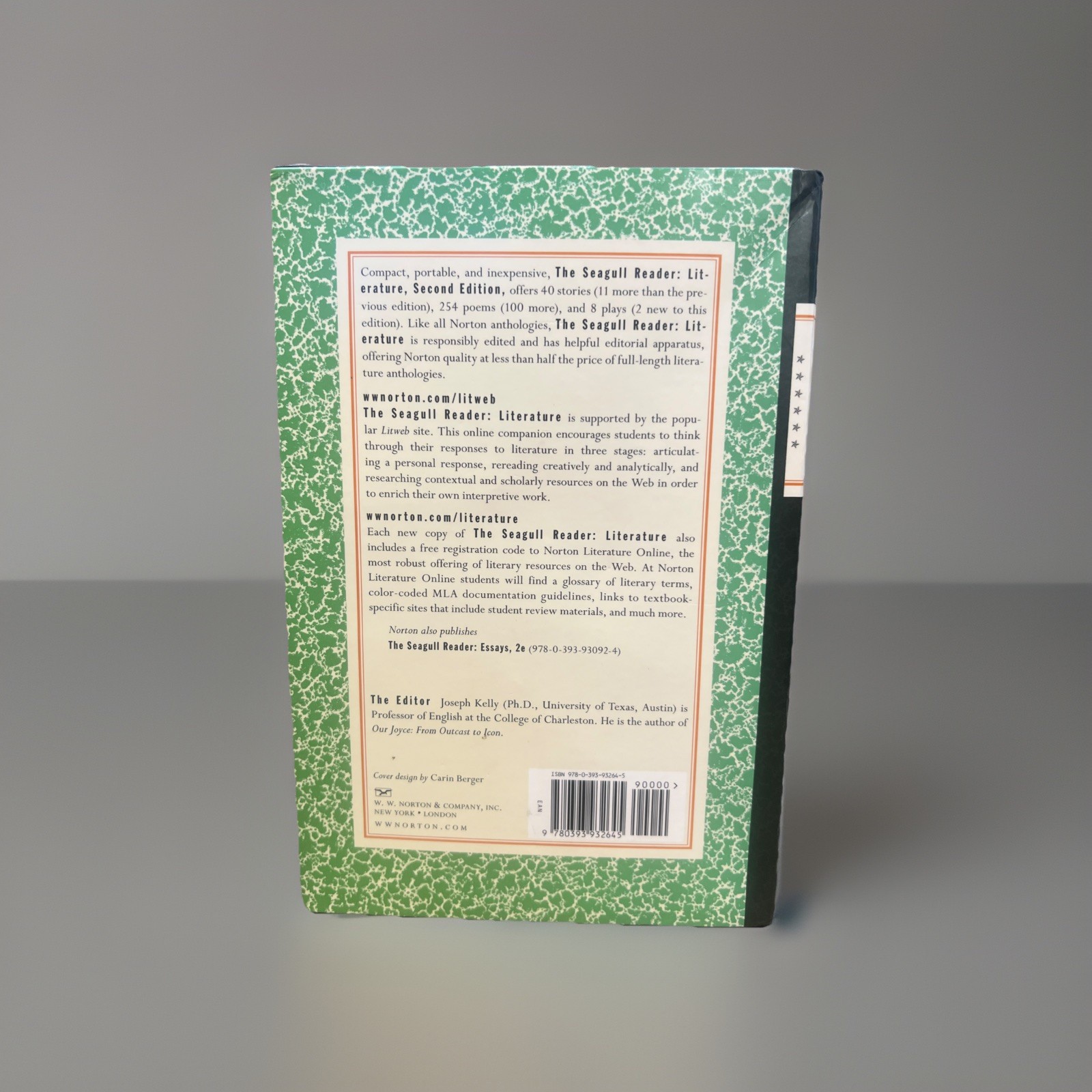The Seagull Reader 2nd Edition Literature Plays Poems Stories 3 Vol Box Set