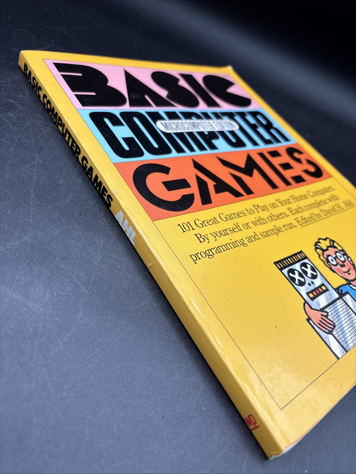 Basic Computer Games Microcomputer Edition David Ahi Early Home Computer 1st Ed