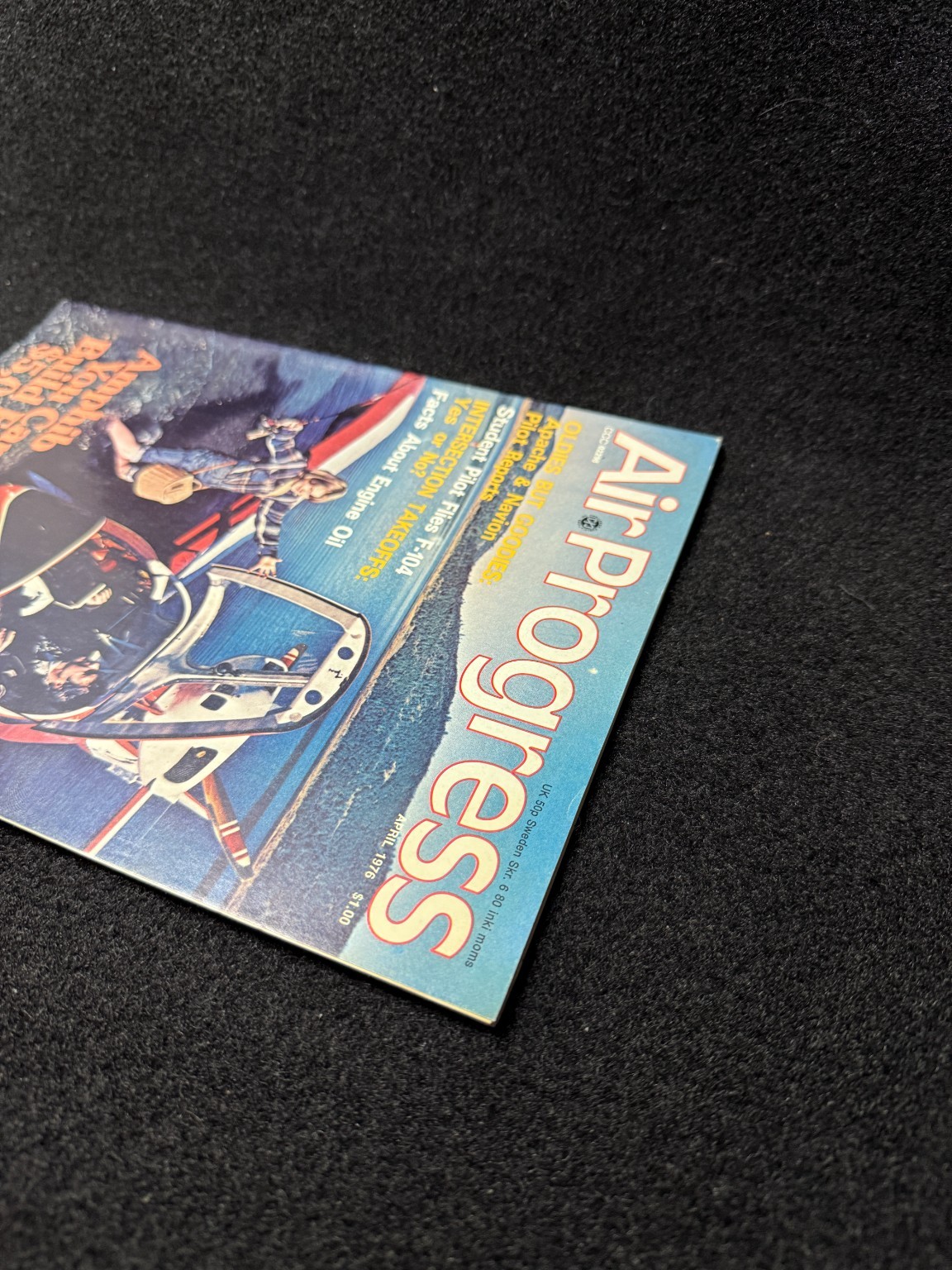 Air Progress Magazine April 1976 Aviation Aircraft Amphibious Plane Vintage