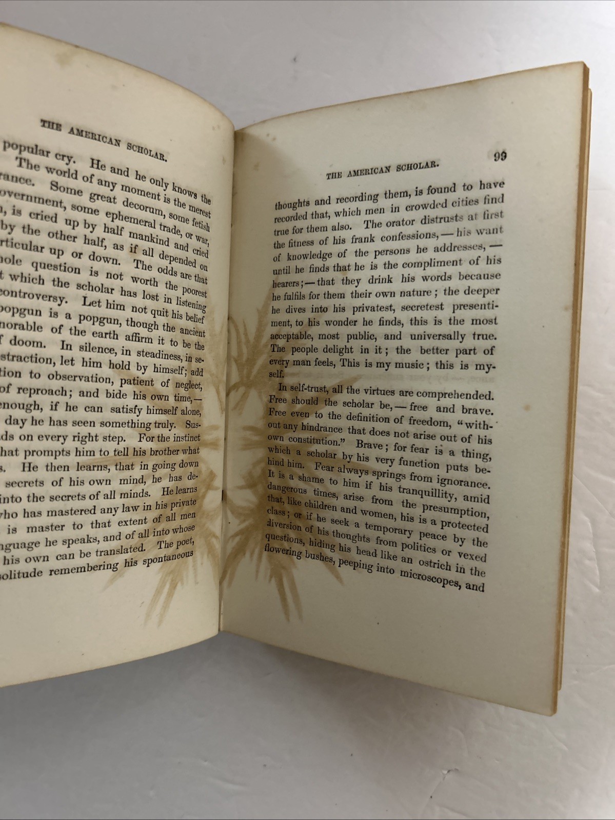 Miscellanies : Embracing Nature, Addresses, and Lectures by R W Emerson 1856 HC