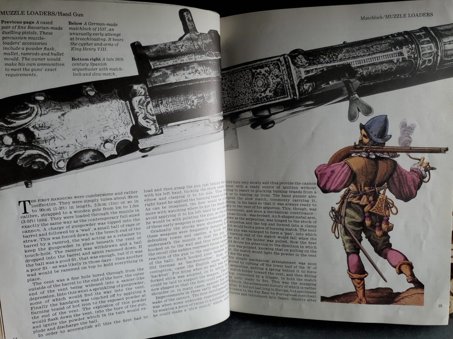 Guns and How They Work Ian V Hogg HC Illustrated Firearms Guide Book