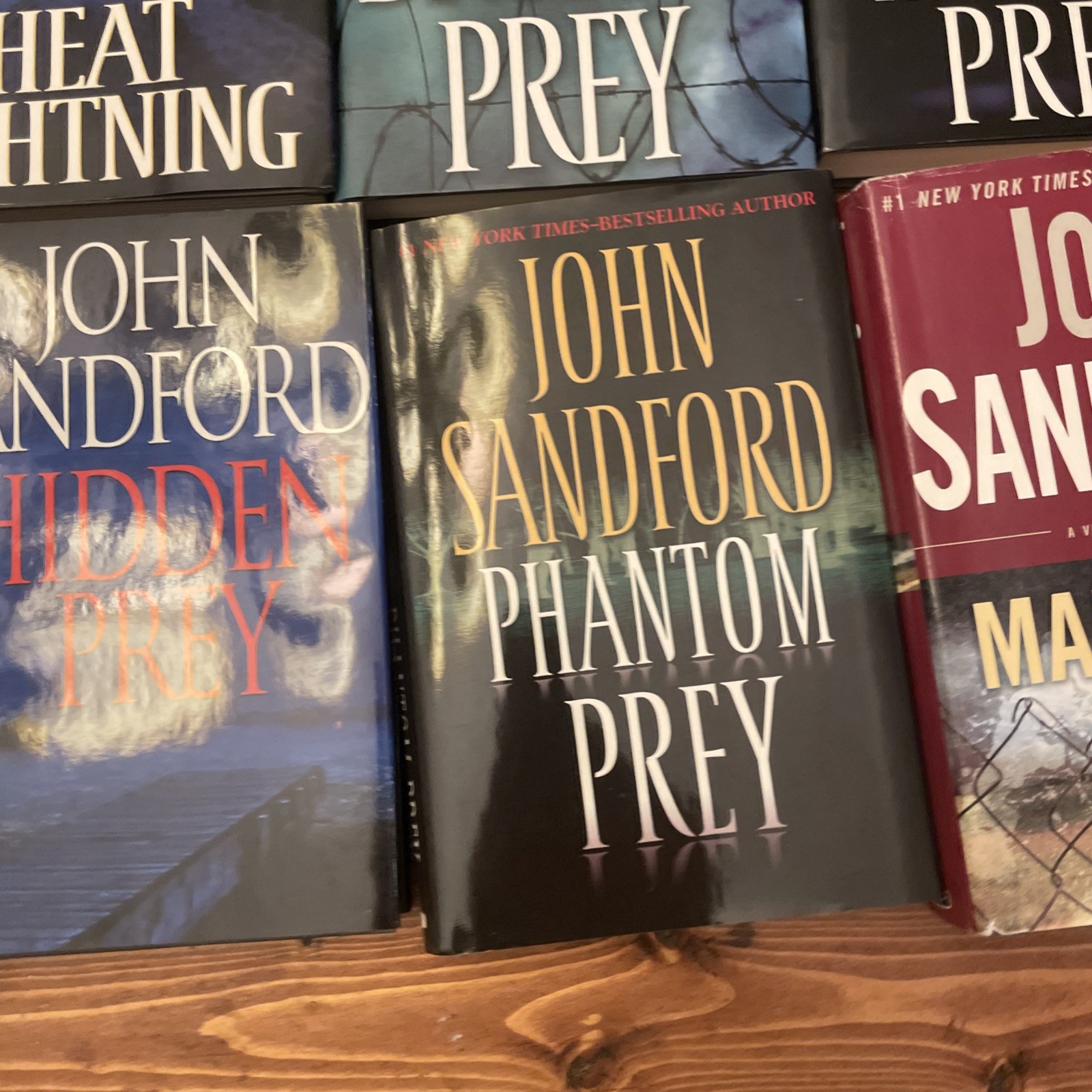 Big Lot 15 John Sandford Prey 7 Pb 8 Hardcover Books