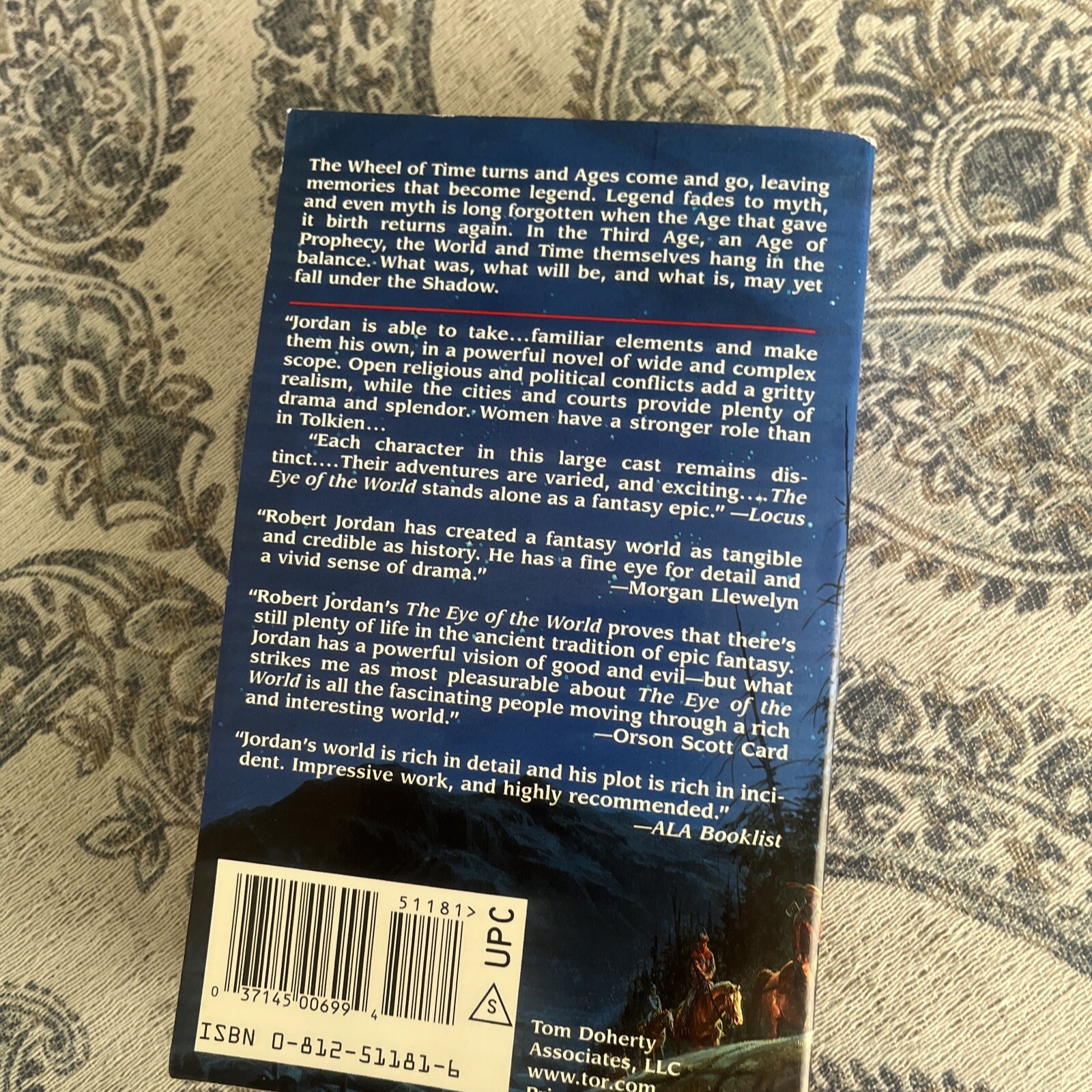 Wheel of Time Ser.: The Eye of the World by Robert Jordan (1990, Mass Market,…