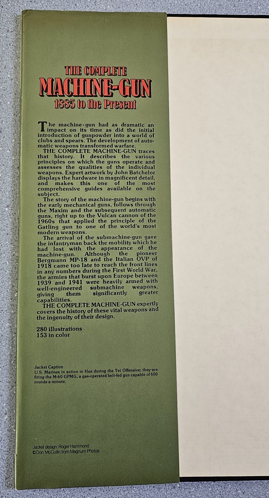 The Complete Machine-Gun: 1885 to the Present Ian V. Hogg HC 1979 Exeter Books