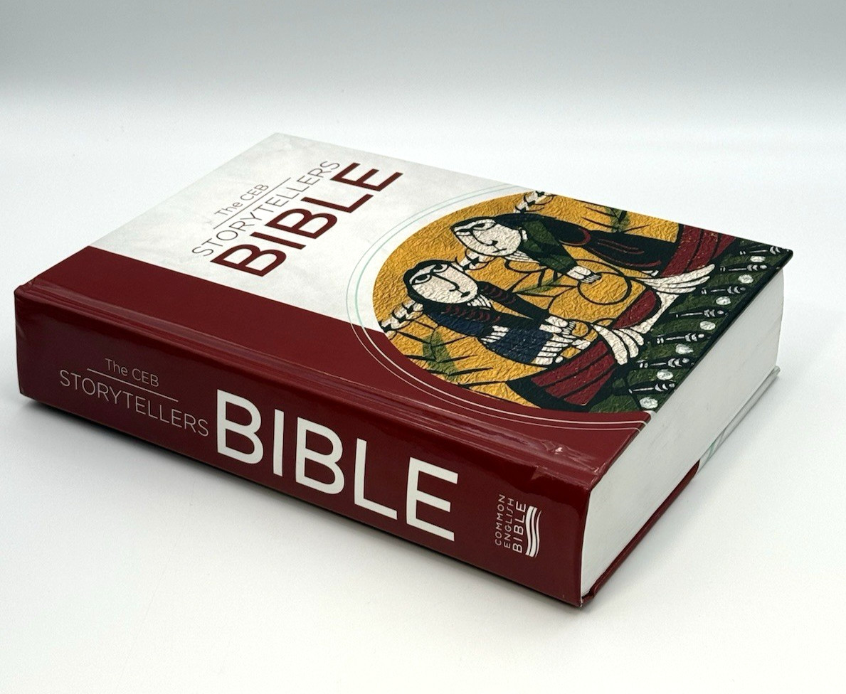 CEB Storytellers Bible Hardcover Common English Bible Study Bible 2017