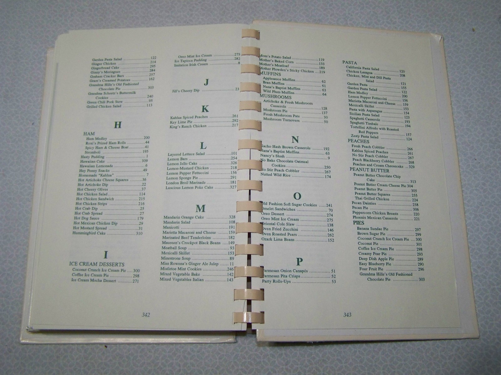 Marietta Ohio Welfare League Cookbook 1998 346 pages 800 recipes