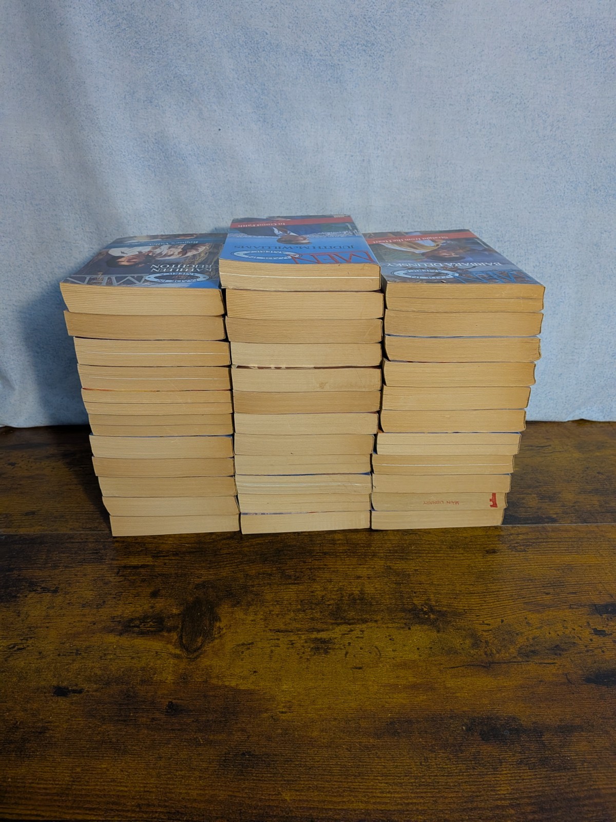 Silhouette Men Made In America Book Lot Of 34 Romance Paperbacks Mixed Authors