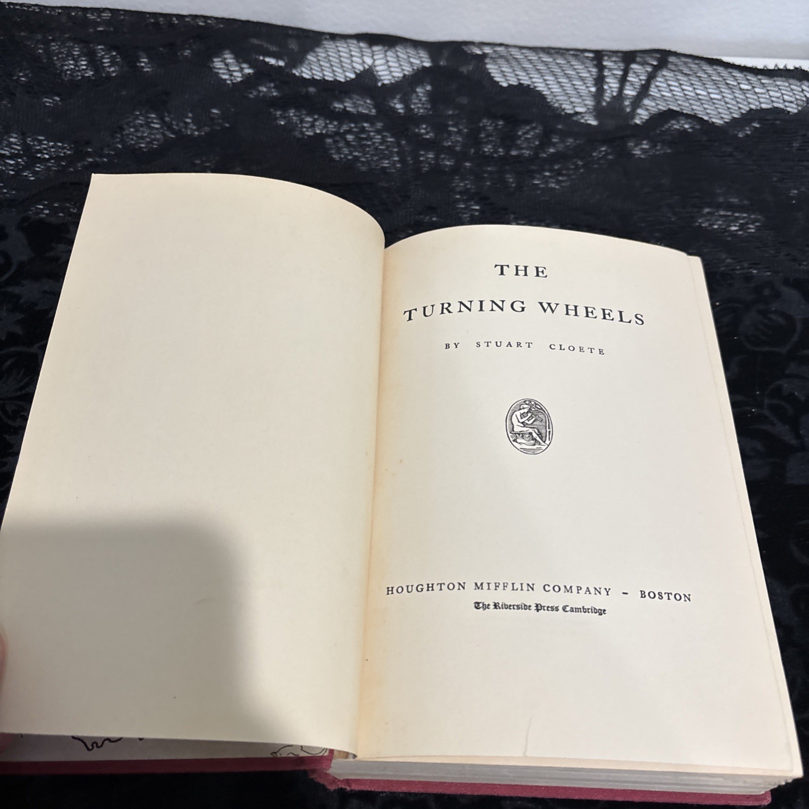 The Turning Wheels by Stuart Cloete 1937 Vintage 1st Edition Hardcover Book