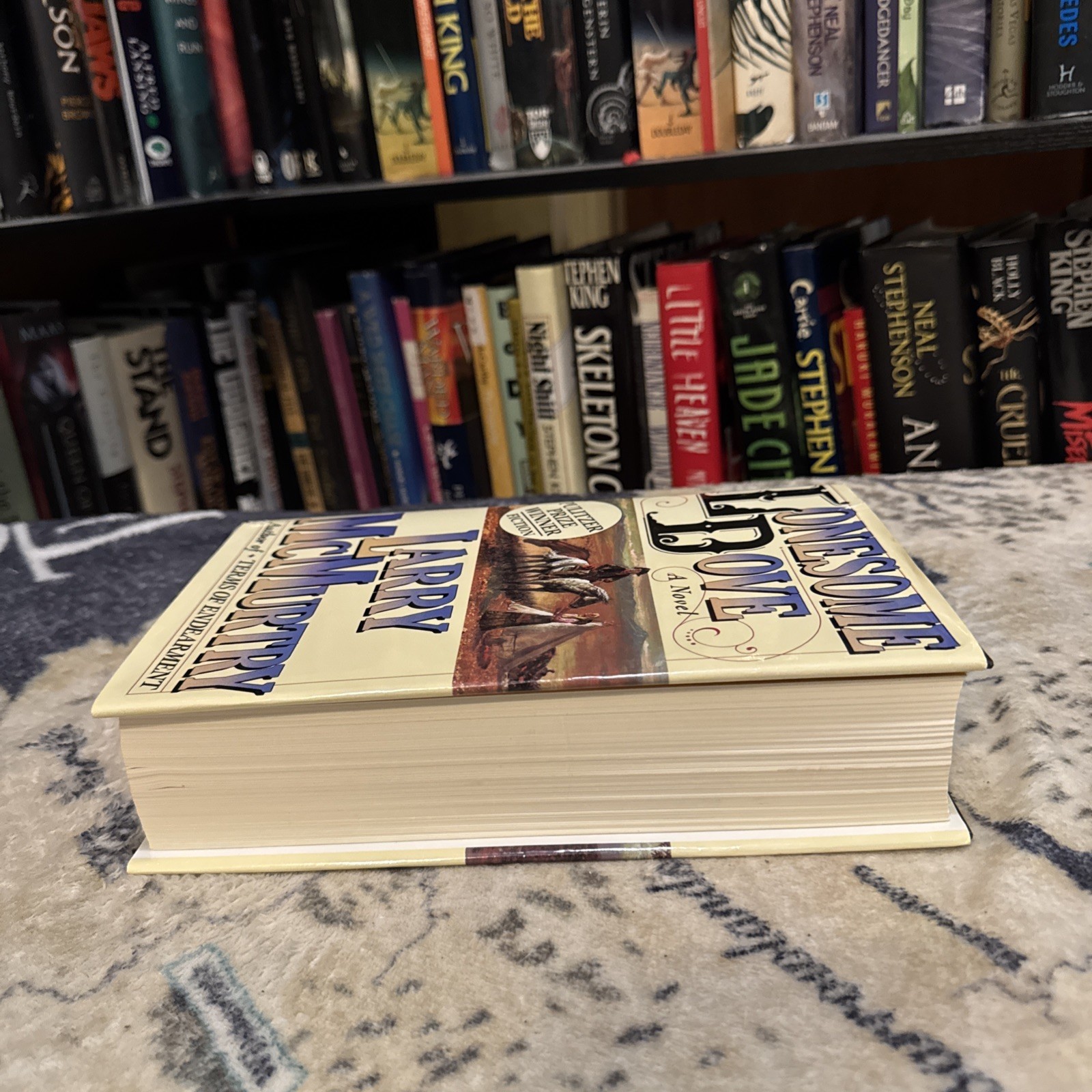 Lonesome Dove – Larry McMurtry (1985, Hardcover) First Edition/Late Print, G