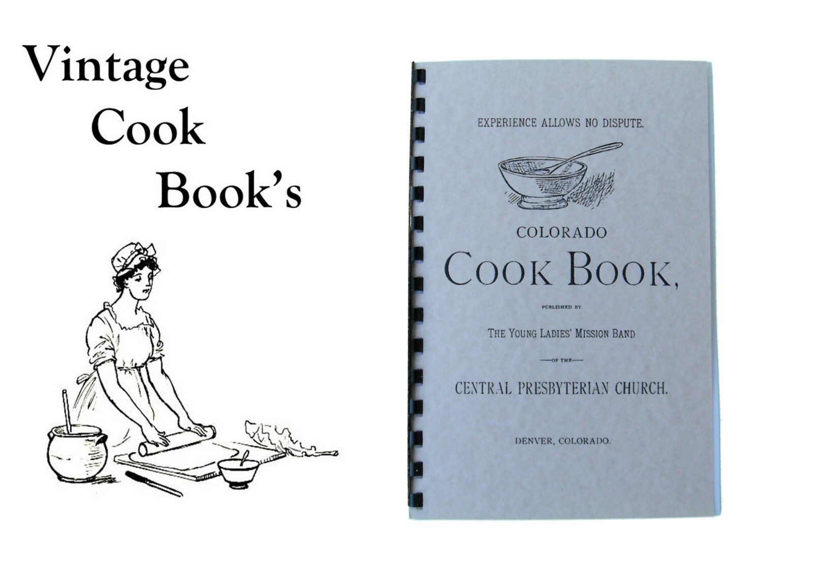 Lot Of 3 Vintage Cook Books Late 1800’s to Early 1900’s