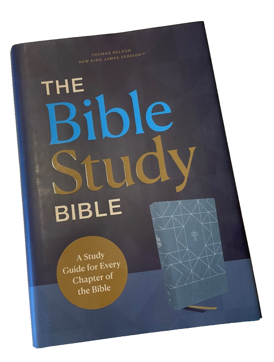 NKJV Bible Study Bible 2022 Hardcover First Edition